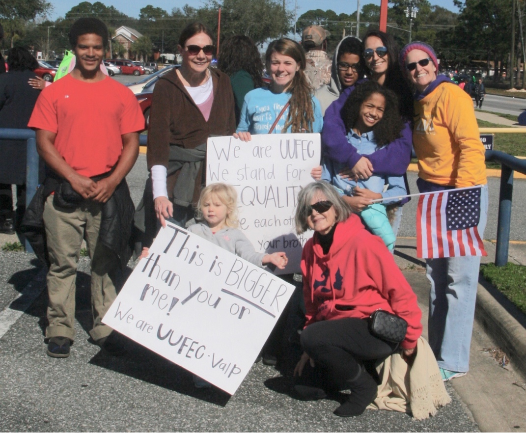 UUFEC marches at the 2019 MLK Parade