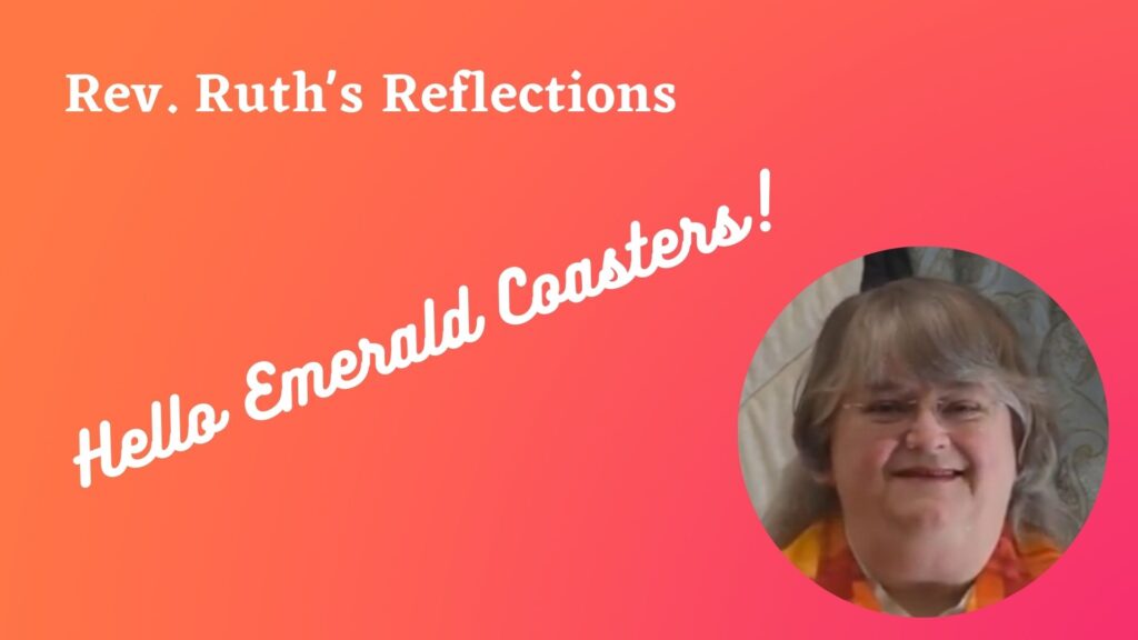 Rev. Ruth's Reflections