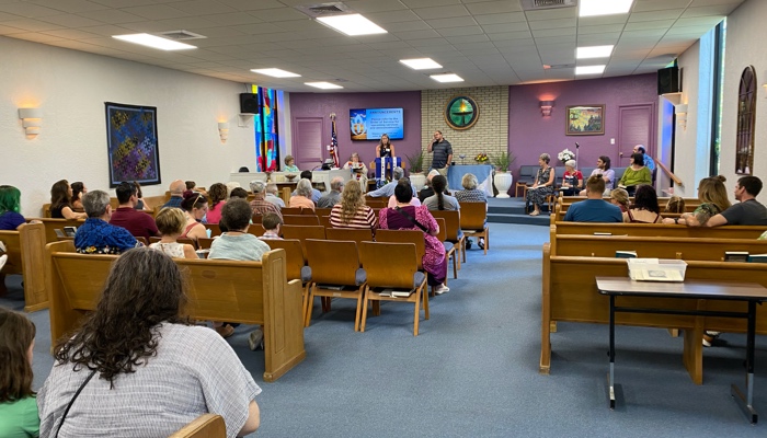 Rev. Ruth returns after the summer of 2023