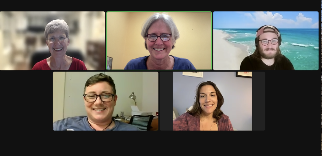2024 UUFEC Search Committee: Kal Addams Sarah Ford Joshua Moore Jane Park Amanda Piburn